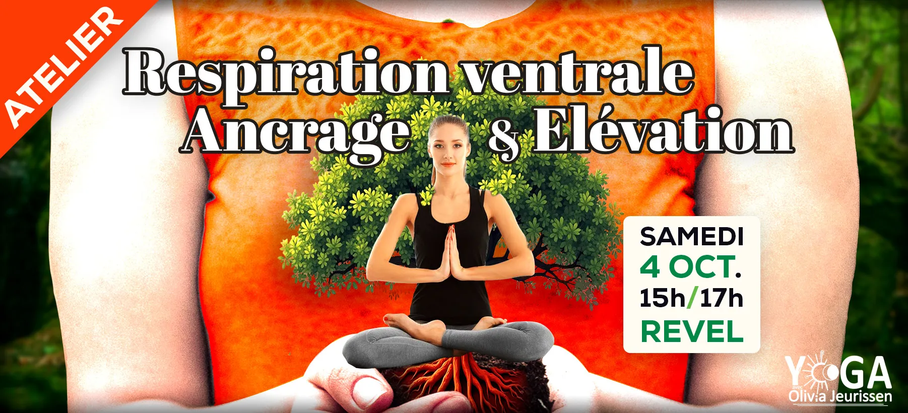 Visuel Stage de yoga à Revel