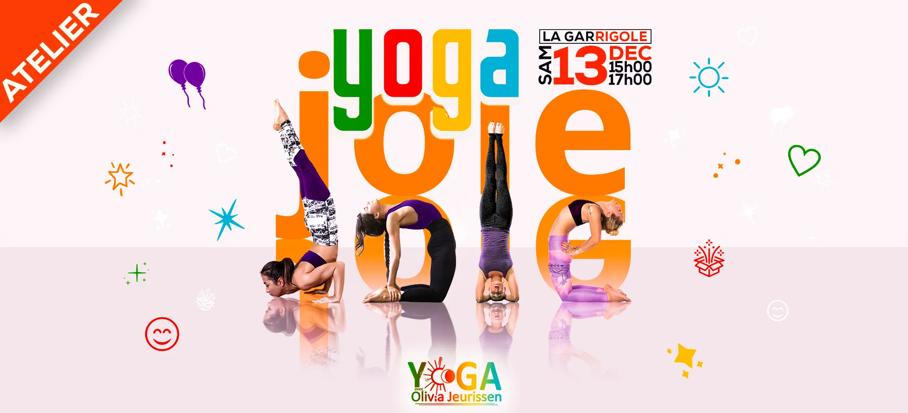 Visuel Stage de yoga à Revel