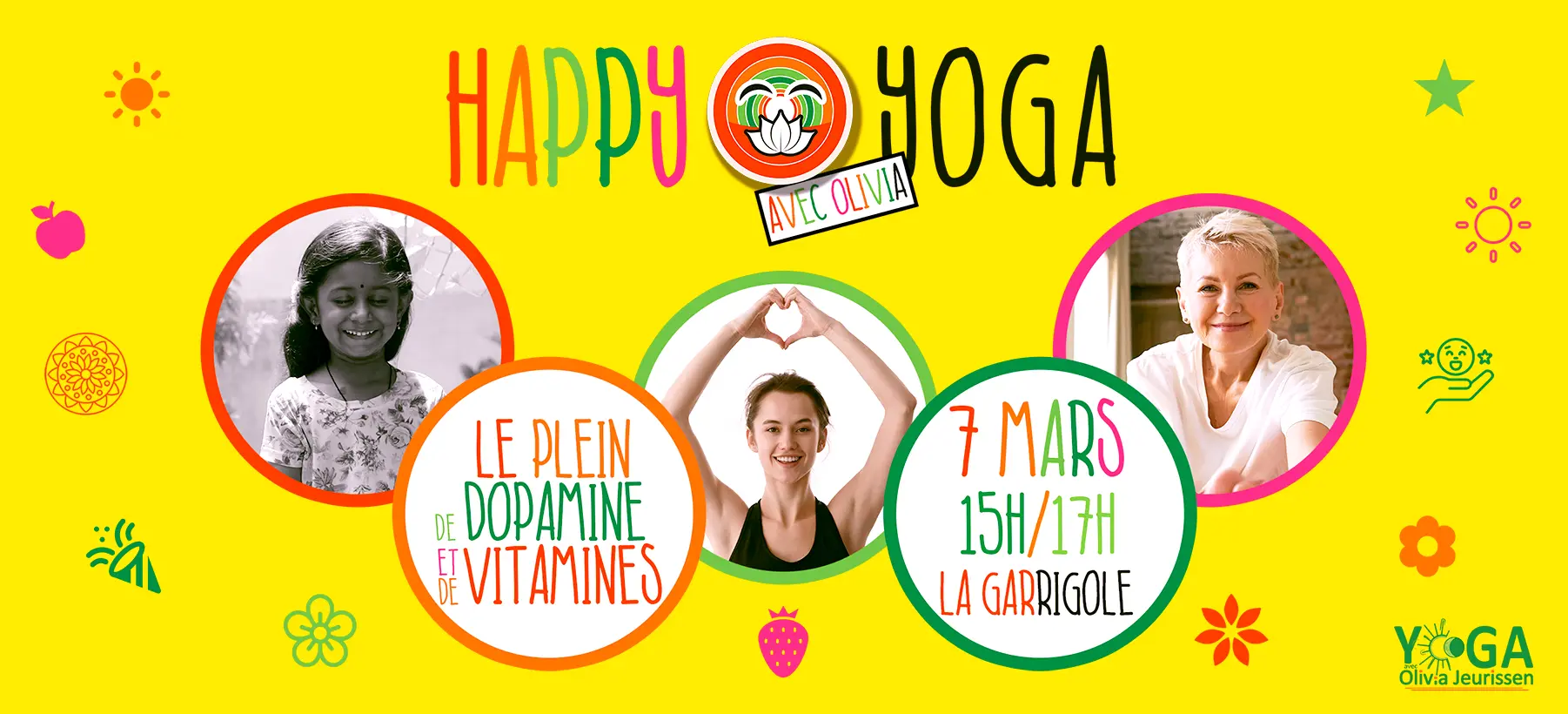 Visuel Stage de yoga à La Garrigole (à côté de Revel) : Yoga du Son & Vibrations