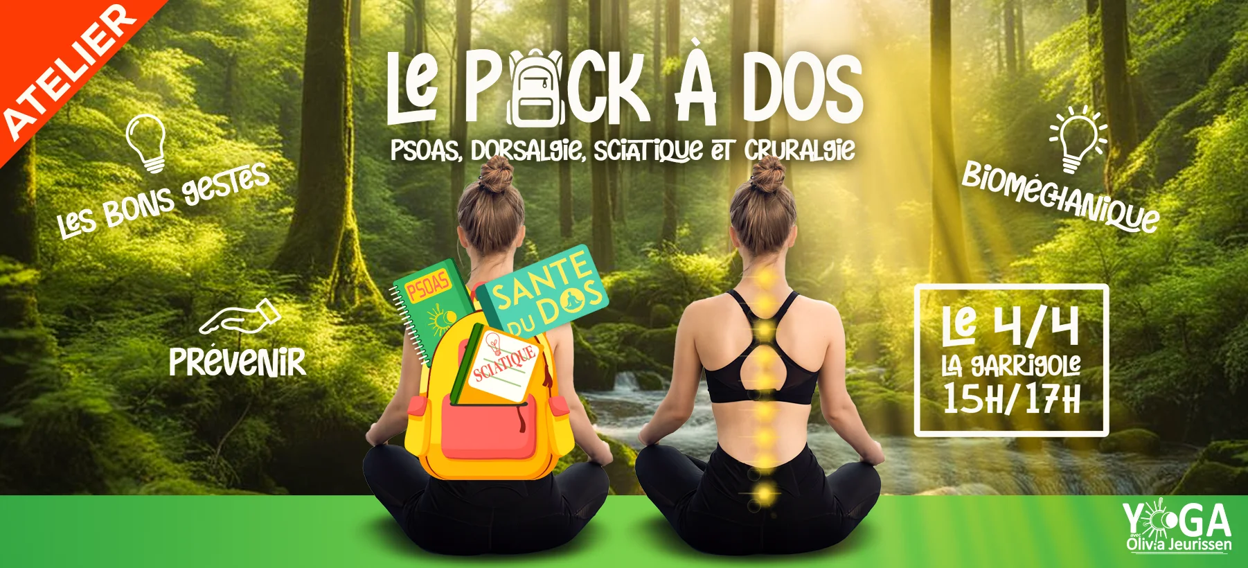 Visuel Stage de yoga à La Garrigole (à côté de Revel) : Yoga du Son & Vibrations